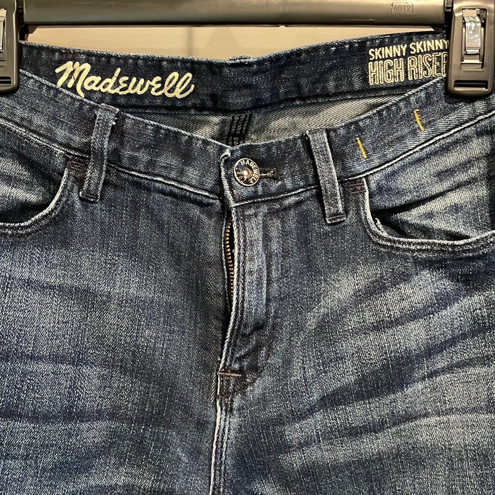 Madewell High Rise Skinny Skinny Jeans